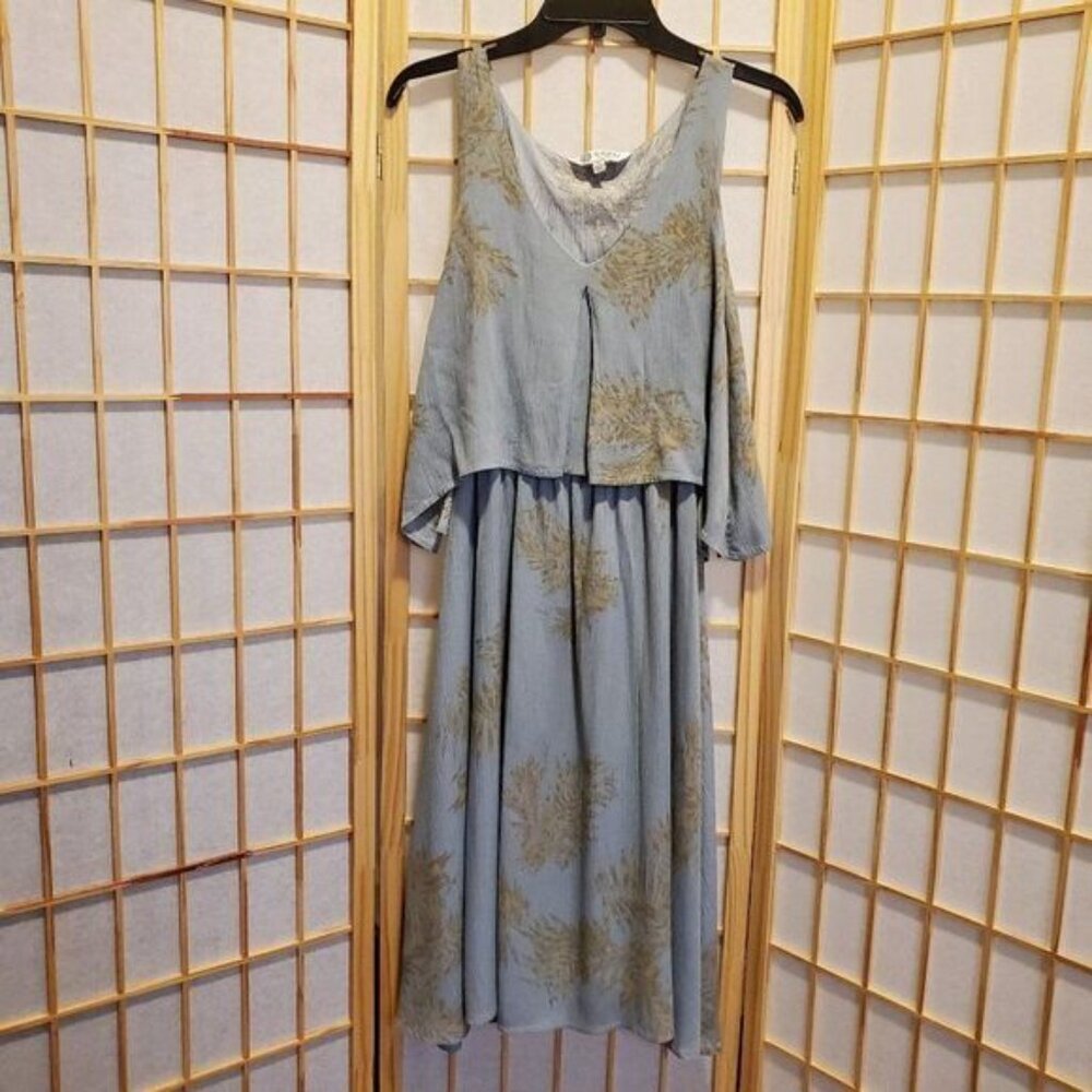 Bobeau Collection Womens Floral Dress S